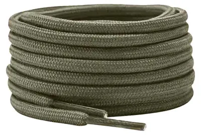 schnuersenkel rund gruen olive