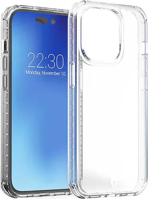 Imagen del producto de Funda protectora FORCE CASE, modelo FCAIRIP14PT, para iPhone 14 Pro, transparente