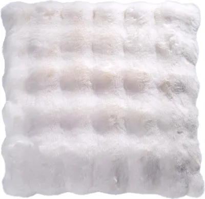 Produktbild von Kissen - 50 x 50 cm - Elfenbeinfarben - Polyester - mit Reißverschluss