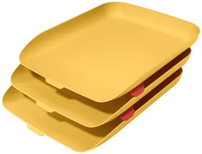 Image de LEITZ 5358-20-19 LEITZ Corbeille à courrier Cosy, DIN A4, Polystyrène, jaune