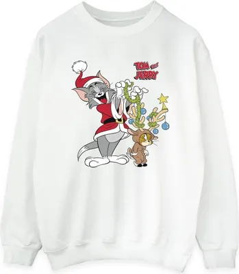 Immagine prodotto di Tom & Jerry - Felpa da donna BI40822 (XXL) (Bianco)