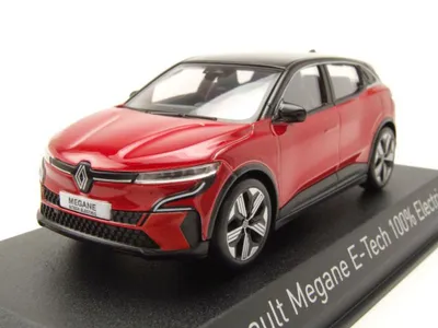 Produktbild von Norev 517921 Renault Megane E-Tech 100% Electric 2022 rot schwarz 1:43