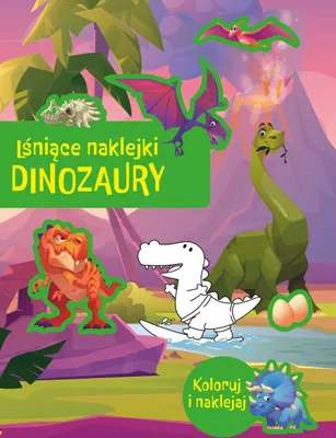 Immagine prodotto di Lśniące naklejki. Dinozaury