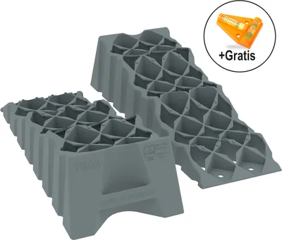 Produktbild von Fiamma Level Up Premium Stufenkeile 2er Set inkl. Tragetasche & Wasserwaage XXL