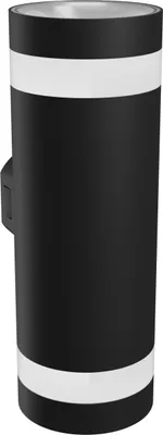 Produktbild von Spectrum LED Außenleuchte Wandlampe Torre Rund Ring Schwarz IP54 18W 2000lm CCT 3000K/4000K/6000K 30°
