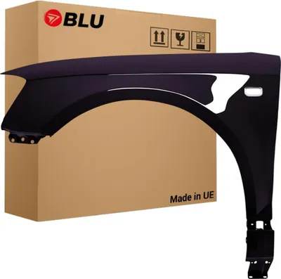 Image de BLU Aile Compatible avec Audi A3 8P II-generation LZ9X Gauche Schwarz EbonySchwarz | 2003-2008 | Avant | Peint| Prêt à Monter | Acier
