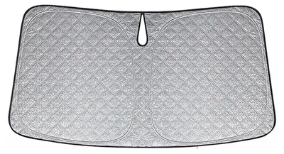 Image de Pare-soleil pour pare-brise de voiture, pliable, pour Peugeot 207 (2006-2015), protection UV et protection contre la chaleur