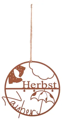 Produktbild von UNUS Deko Aufhänger "Herbst Zauber" in rost
