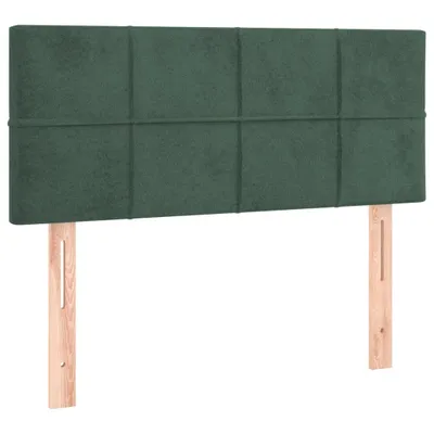Immagine prodotto di vidaXL Testiera verde scuro 90x5x78/88 cm Velluto