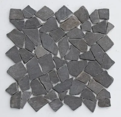 Produktbild von Mosaikfliesen Stein - M-001 - Naturstein Bruchsteinmosaik Marmor Wandfliesen Bodenfliesen - Fliesen Lager Verkauf Stein-mosaik Herne NRW