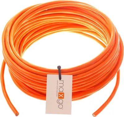 Produktbild von PUR-Leitung Baustellenkabel  H07BQ-F 1,5 -35mm² sehr robust Orange Meterware, Querschnitt:5x1.5m²