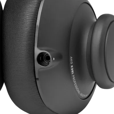 Produktbild von AKG K361, Kabelgebunden, 15 - 28000 Hz, Bühne/Studio, 219 g, Kopfhörer, Schwarz, Metallisch