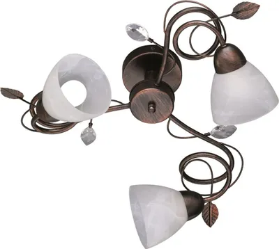 Zdjęcie produktu dla Lampa sufitowa TRADITIO brązowy Trio 600700328