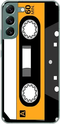 Produktbild von König Design Hülle kompatibel mit Samsung Galaxy S22 Plus 5G Kunststoff Soft Handyhülle - Handy Case Retro Kassette
