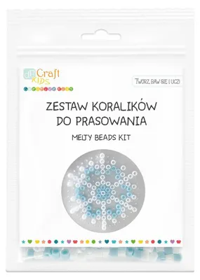 Produktbild von Bügelperlen-Set „Schneeflocke“