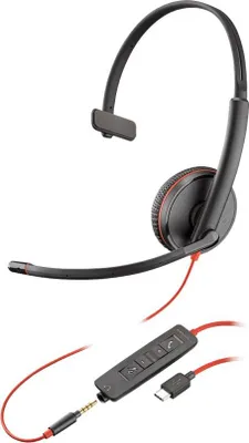 Immagine prodotto di Poly Blackwire C3215 - Serie 3200 - Cuffie