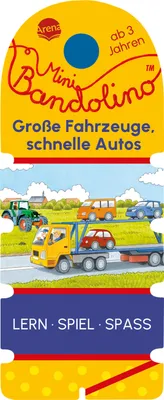 Produktbild von Mini Bandolino. Große Fahrzeuge, schnelle Autos