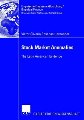Produktbild von Stock Market Anomalies
