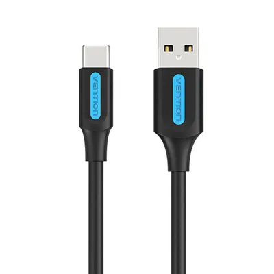 Produktbild von USB 2.0 A auf USB-C-Kabel Vention COKBI 3A 3m Schwarz