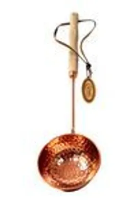Produktbild von "CopperGarden®" Schöpflöffel aus Kupfer mit Holzgriff