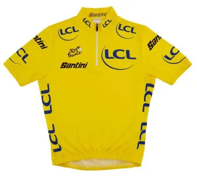 Immagine prodotto di SANTINI Kurzarm Fahrradtrikot - TOUR DE FRANCE 2023 - Gelb 11Y