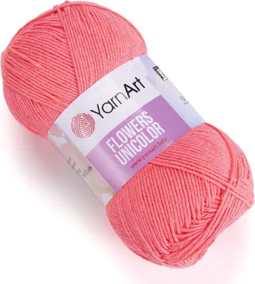 Zdjęcie produktu dla Włóczka YarnArt Flowers Unicolor 736 / intensywny koral