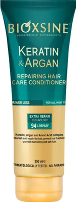Produktbild von BIOXSINE Keratin & Argan Repairing Hair Care Conditioner/Haarspülung 250ml