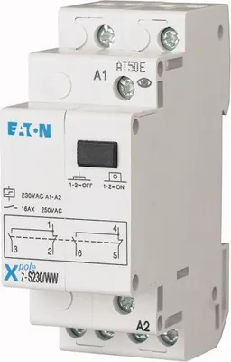 Produktbild von Stromstoßschalter, 230 AC, 2W, 16 A, 50 Hz, 2SU 265312 EATON