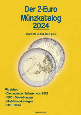 Produktbild von Der 2 Euro Münzkatalog 2024