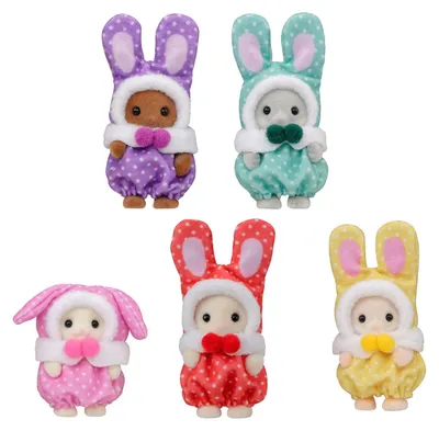 Image de Sylvanian Families 5924 : Coffret surprises de costumes pour bébé