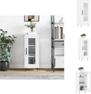 Produktbild von vidaXL Sideboard Weiß 34,5x34x90 cm Holzwerkstoff -  Sideboards