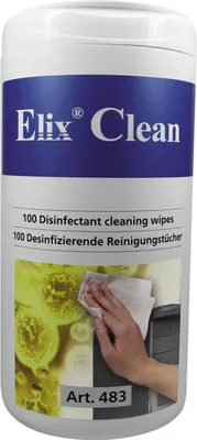Immagine prodotto di Salvietta disinfettante ElixClean 483.100 100 pezzi/confezione.