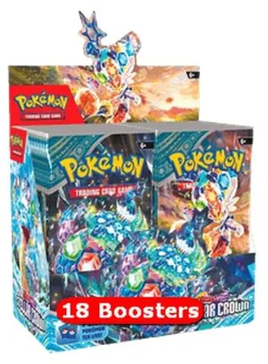 Obrázek produktu pro Pokémon Trading Cards Crimson & Purple: Stellar Crown Booster (německy) - 1 booster pack assorted