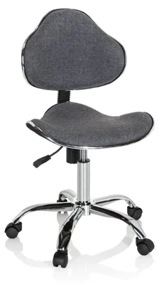Produktbild von hjh OFFICE Kinderdrehstuhl KIDDY GTI-3 Schreibtischstuhl für Kinder höhenverstellbar Stoff