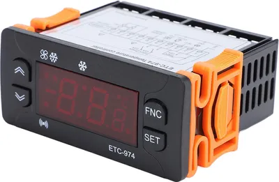 Productafbeelding van Digitale temperatuurregelaar: -50 °C tot 99 °C. Hoogwaardige, veiligheidsvoorziening met thermostaatregelaar voor campers, bestelwagens, 220V AC