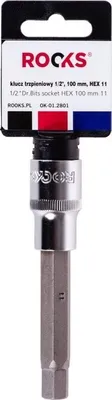 Obrázek produktu pro 1/2, 100 Mm, Šestihran 11, Nástrčný Klíč