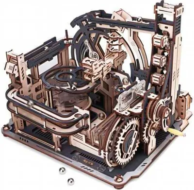 Produktbild von RoboTime 3D-Puzzle Kugelbahn Weltraumbahnhof