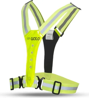 Image de Gato LED Safer Sport Vest | Gilet de sécurité, couleur:jaune