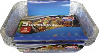Image de 12 Barquette Aluminium 2 L - Lot De 5 Pièces - Autre