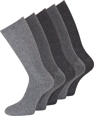 Produktbild von KB Socken Anzugsocken Grautöne ohne Gummi 10 Paar - 43-46