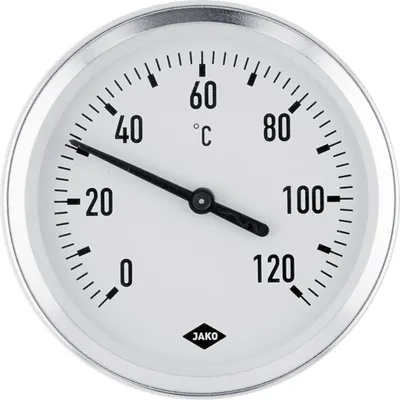 Immagine prodotto di Termometro a contatto JAKO Fig.2612 80 mm Dm. 0-120 gradi C, 1 pz.