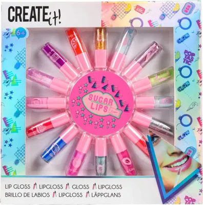 Zdjęcie produktu dla CREATE IT! mini błyszczyk d/ust 16-pak 84181