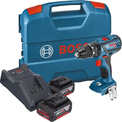 Zdjęcie produktu dla Akumulatorowa wiertarko-wkrętarka udarowa Bosch GSB 18V-28 Professional 18 V 63 Nm + walizka L - bez akumulatora, bez ładowarki