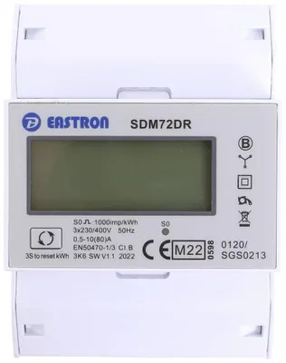 Digitaler Drehzahlmesser 80A MID-konform 66 mm