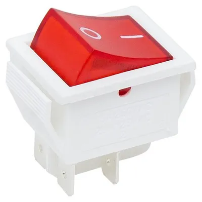 Immagine prodotto di Interruttore a bilanciere 250 V/15 A ON-OFF rosso STV101