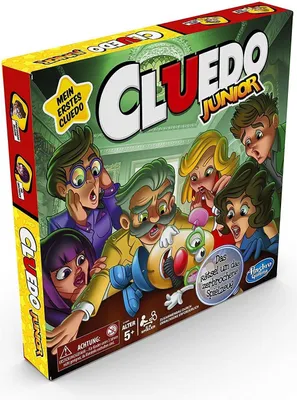 Produktbild von Hasbro - Cluedo Junior Brettspiel Gesellschaftsspiel Kinder