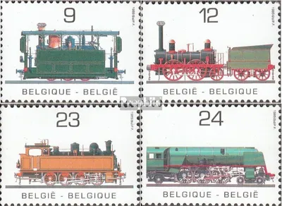 Produktbild von Briefmarken Belgien 1985 Mi 2222-2225 (kompl.Ausg.) postfrisch Öffentliche Verkehrswesen