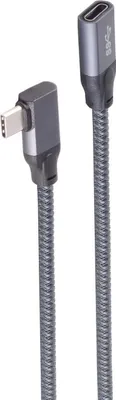 Produktbild von shiverpeaks BS13-56010, 0,5 m, USB C, USB C, USB 3.2 Gen 2 (3.1 Gen 2), 20 Gbit/s, Grau