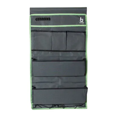 Produktbild von Bo-Camp 1771520, Haken, Polyester, Anthrazit, Einfarbig, Taschen, Buch, Ladegerät, Kleidung, Kosmetika, Diaper, Brille, Schlüssel, Handy, Notizblock,..., 480 mm