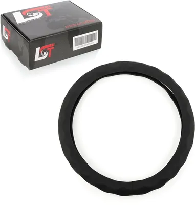 Produktbild von Lenkradbezug Ø 38x9 cm Schwarz für HONDA für LEXUS für MAZDA für MITSUBISHI